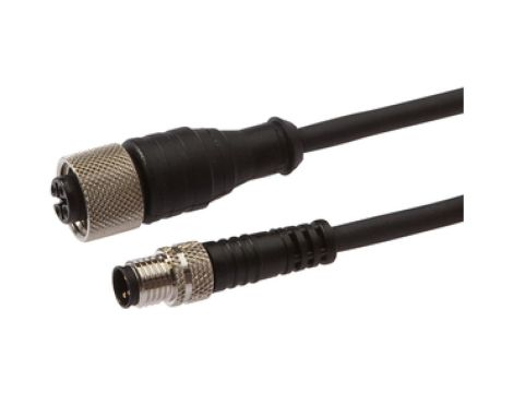 Kabel połączeniowy gniazdo proste M12 wtyk prosty M8 3 pin 5m VK500F64