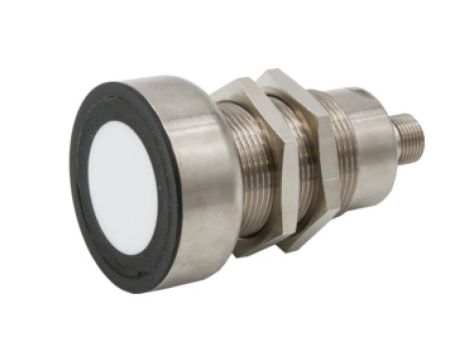 Czujnik ultradźwiękowy odbiciowy M30x1,5 dł: 79mm Sn: 600-6000mm 18-30V DC PNP/NPN konfigurowalny złącze M12 4pin IP67 UT309523