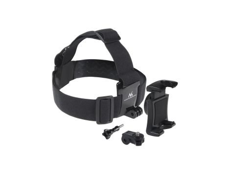 Uniwersalna sportowa opaska na głowę do telefonu, aparatu, kamer GoPro i innych Maclean MC-825