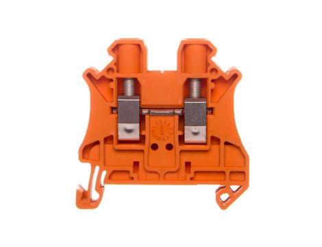 Złączka szynowa 2-przewodowa 6mm2 pomarańczowa Ex UT 6 OG 3045169 /50szt./