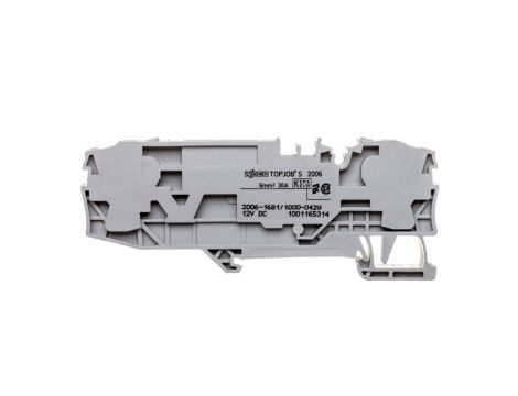 Złączka 2-przewodowa 6mm2 bezpiecznikowa szara TOPJOBS 2006-1681/1000-429 /25szt./