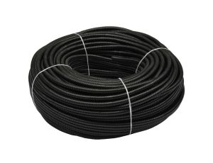 Rura karbowana motoryzacyjna rozcięta RKLGF/PE fi: 20/15 czarna /50m/