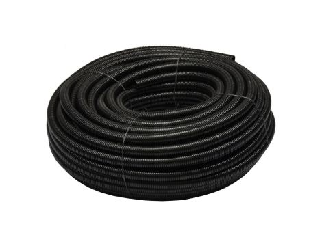 Rura karbowana motoryzacyjna RKLGF/PE fi: 20/15 czarna /50m/