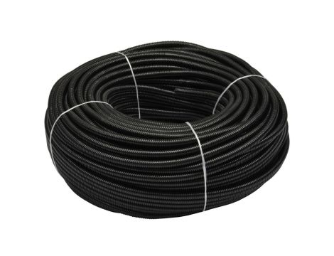 Rura karbowana motoryzacyjna rozcięta RKLGF/PE fi: 12/9 czarna /50m/