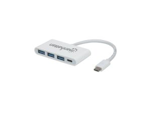 Hub USB-C 3.1 Gen1 3x USB-A z Portem USB-C PD 163552