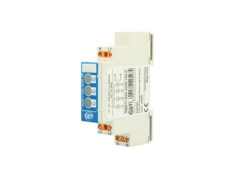 Lampka modułowa 3x230/400AC + N 3xLED zielony MSM17-S3A-A230-105-G