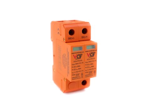 Ogranicznik przepięć fotowoltaicznych PV DC typ T2 (C) 2P 1000V Professional Plus