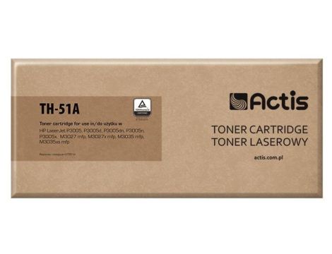 Toner ACTIS TH-51A (zamiennik HP 51A Q7551A Standard 6500 stron czarny)