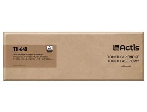 Toner ACTIS TH-64X (zamiennik HP 64X CC364X Standard 24000 stron czarny)