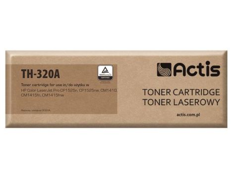 Toner ACTIS TH-320A (zamiennik HP 128A CE320A Standard 2000 stron czarny)