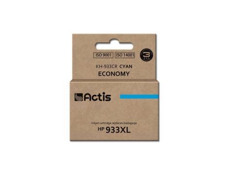 Tusz ACTIS KH-933CR (zamiennik HP 933XL CN054AE Standard 13 ml niebieski)