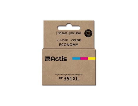 Tusz ACTIS KH-351R (zamiennik HP 351XL CB338EE Standard 21 ml kolor)