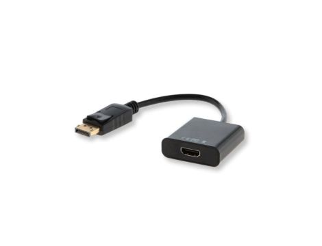 Adapter SAVIO cl-55 (HDMI F - DisplayPort M 0,10m kolor czarny)