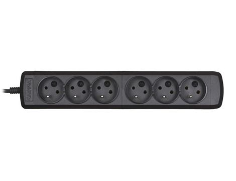 Przedłużacz Activejet 6GNU - 3M - C (3m kolor czarny)