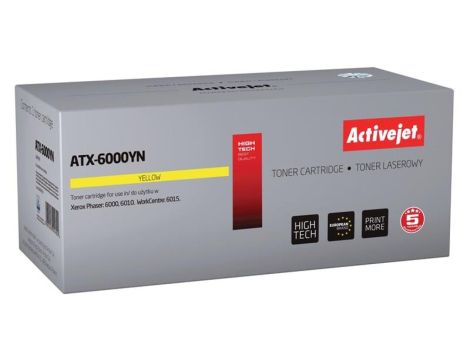 Toner Activejet ATX-6000YN (zamiennik Xerox 106R01633 Supreme 1000 stron żółty)