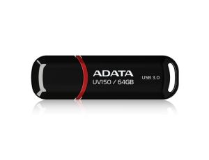 Pendrive ADATA UV150 AUV150-64G-RBK (64GB USB 3.0 kolor czarny)