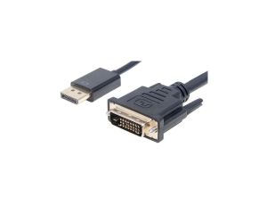 Kabel DisplayPort na DVI-D 24+1 1080p*60Hz 3m M/M Manhattan