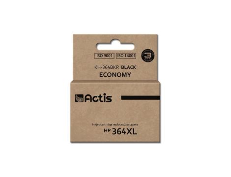 Tusz ACTIS KH-364BKR (zamiennik HP 364XL CN684EE Standard 20 ml czarny)