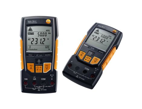 Multimetr cyfrowy / Miernik uniwersalny 0,1-600 VAC/DC, 0,1mA-10A AC/DC, 0,1-40 MOm / Made in Germany / Testo 760-1