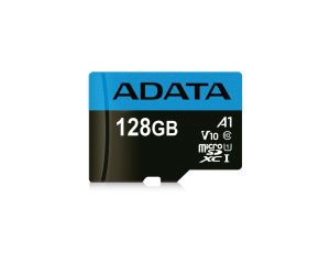 Karta pamięci z adapterem ADATA Premier AUSDX128GUICL10A1-RA1 (128GB Class 10 + adapter)