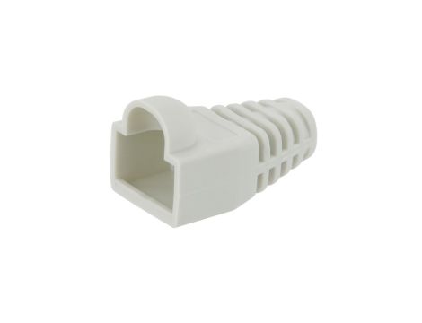 Gumowa osłonka wtyku RJ45 szara /10szt./