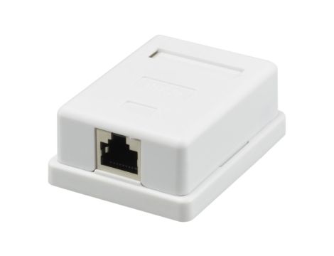 Gniazdo natynkowe 1xRJ45 kat.5e FTP NEKU