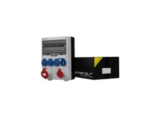 Rozdzielnica budowlana TD-S/FI 32A 16A 4x230V gniazda Mennekes Doktorvolt 6916