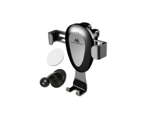 Samochodowy uchwyt do telefonu Maclean, uniwersalny, do kratki wenylacyjnej, grawitacyjny, max. rozstaw 90mm, MC-324
