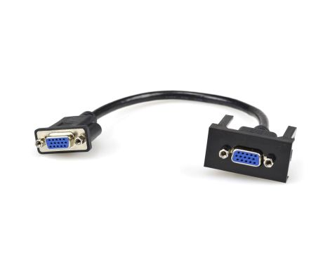 Moduł 1M 22,5x45 SVGA 15pin 20cm czarny Mediabox NEKU