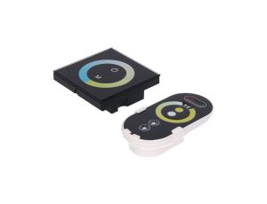 Sterownik LED panel CCT 2x4A komplet pilot+uchwyt 12-24V Prescot