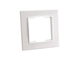Ramka pojedyncza biała - Argo 9301