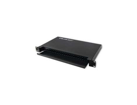 Qoltec Przełącznica światłowodowa RACK na szynie ODF 24 porty SC/ SX