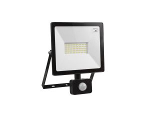 Naświetlacz LEDz czujnikiem ruchu Maclean, slim 50W, 4000lm, barwa ciepła biała (3000K), IP44, MCE650 WW PIR