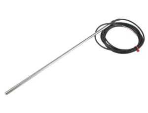 Termopara typ PT 100, -50C do +250C 300mm kabel 2m, Stal nierdzewna