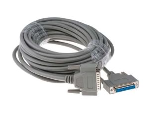 Kabel szeregowy, długość 10m, złącze A: Przewód D25-stykowy męski, złącze B: Złącze żeńskie D25-stykowe