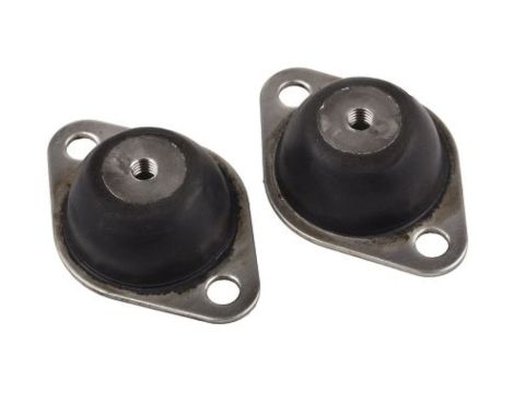 Mocowanie antywibracyjne, M6, Ø 64mm, H 20mm, 9, materiał: Guma naturalna 60 Shore A, RS PRO