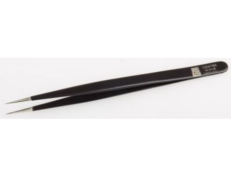 Pęseta, dł. 140, antymagnetyczna, ESD, materiał: Stal nierdzewna, RS PRO