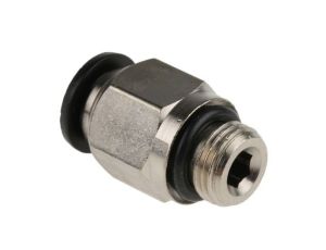 Adapter gwintowany prosty gwint – rura, 20 barów