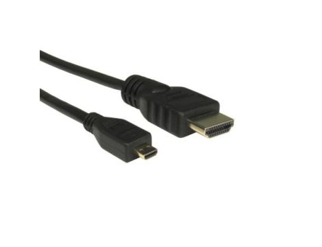 Zespół cyfrowych kabli wideo i monitorowych 3m Męskie złącze HDMI typu D. to Wtyk HDMI Czarny