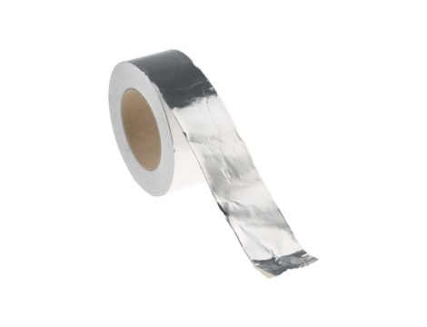 Taśma metalizowana, 0.09mm x 50mm x 50m, 3,8 N/cm, RS PRO