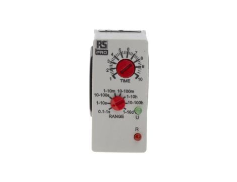 Timer Relay 1 funkcyjny DPDT DPDT 12 → 240V ac/dc