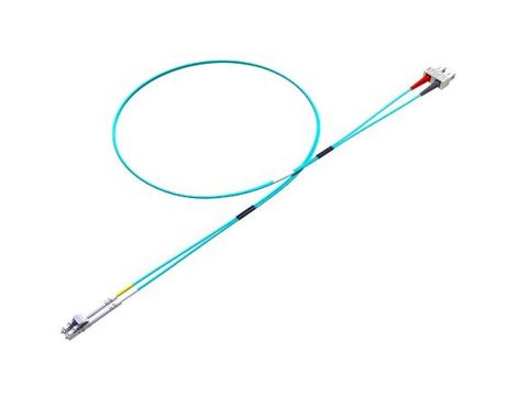 Kabel światłowodowy, średnica: 900m, OM3 Wielomodowy, Niebieski, LC/SC