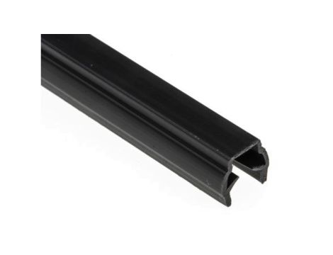 T-Slot Covers, Czarny, PP, 6mm, dł. 2m, RS PRO