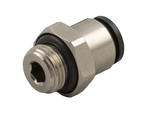 Adapter gwintowany prosty gwint – rura, 20 barów