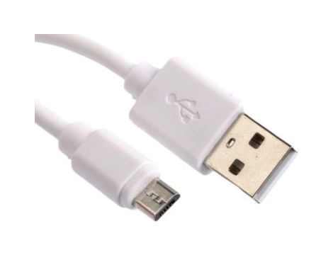Kabel USB, dł. 1m, kolor: Biały