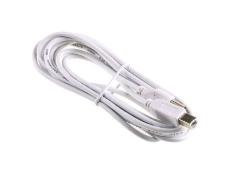 Kabel USB, dł. 3m, kolor: Biały