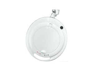 Lampa z lupą, 3 dioptre, 5dioptrii, 125mm, 1250mm, Montaż zaciskowy na stole, LED, 9W, Typ C – wtyk europejski, typ G –