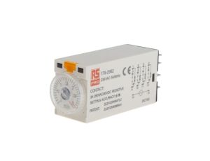 Przekaźnik czasowy zwłoczny jednofunkcyjny 0.1 → 3min 4PDT 4-stykowy 4PDT 230V ac