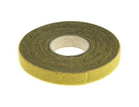 Opaska kablowa z rzepem Żółty, 5m 16 mm RS PRO Taśma
