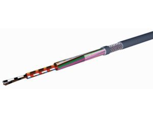 Kabel sterowniczy CY 3-żyłowy Ekranowany Polichlorek winylu PVC, 1,0 mm, 100m, 15 A, Ø 6.2mm, RS PRO